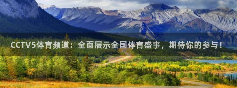 360体育直播最用心的体育直播：CCTV5体育频道：全面展示全国体育盛事，期待你的参与！